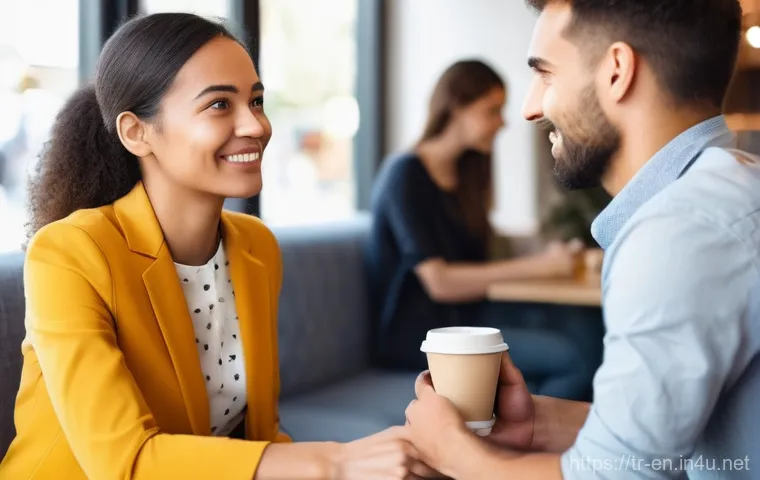 영어권 문화에서의 바디랭귀지 - **A Professional First Impression:**
Create an image of two business professionals, one male and... 영어권 문화에서의 바디랭귀지 - **A Professional First Impression:**
Create an image of two business professionals, one male and...