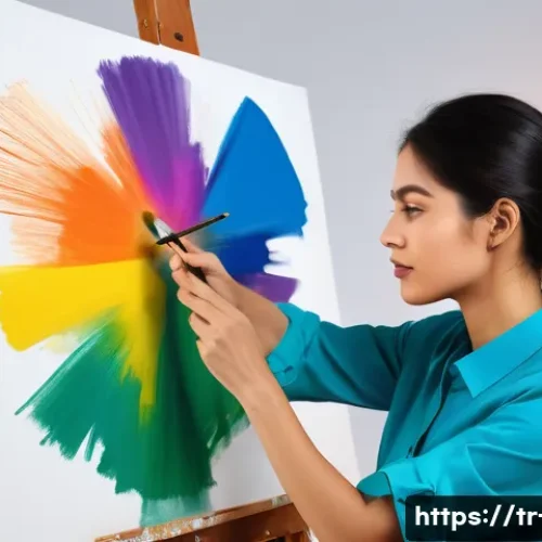 Home 22 부정사와 동명사 차이 - A vibrant illustration depicting the "Mysterious Face of Turkish Language." A young, curious student...